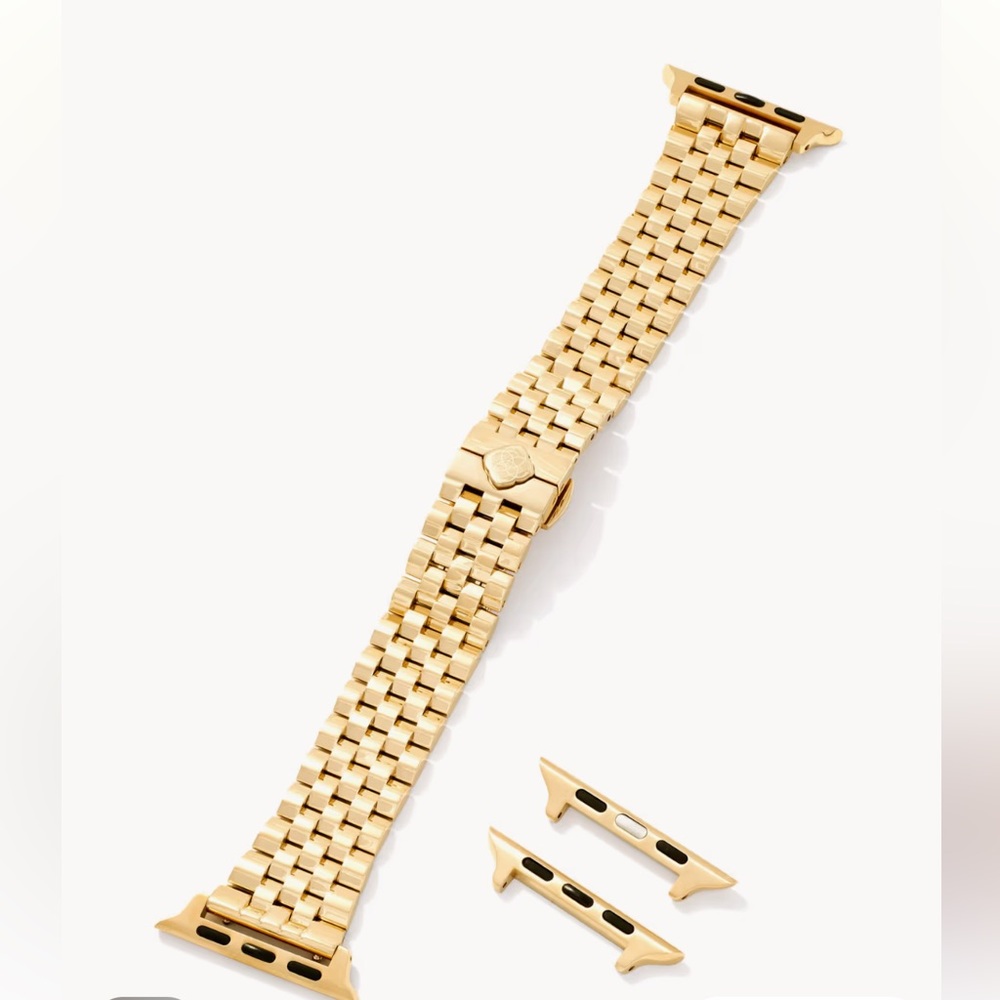Kendra Scott Gold Metal Apple Watch Band